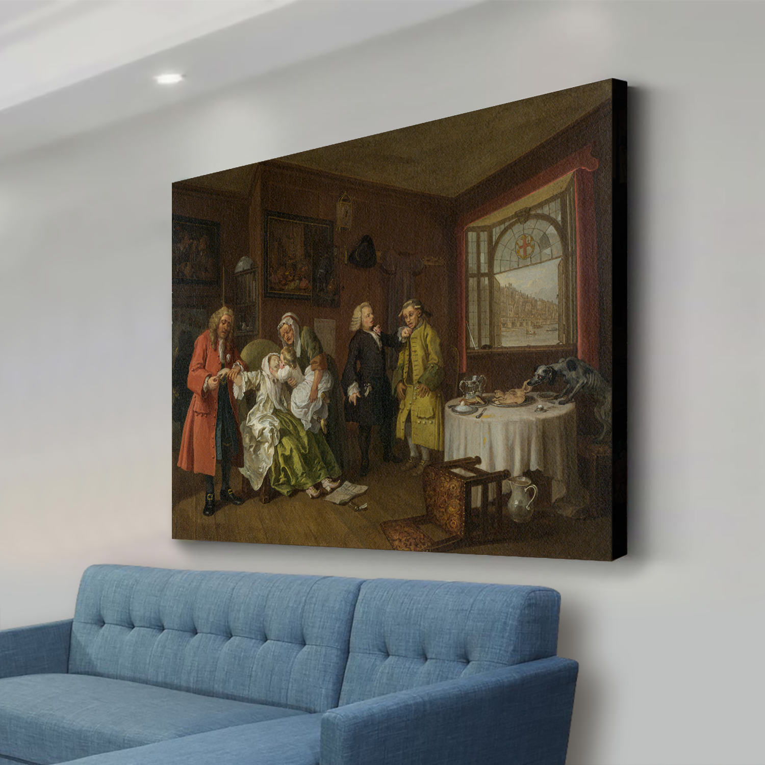 Marriage A-la-Mode: 6. The Lady's Death