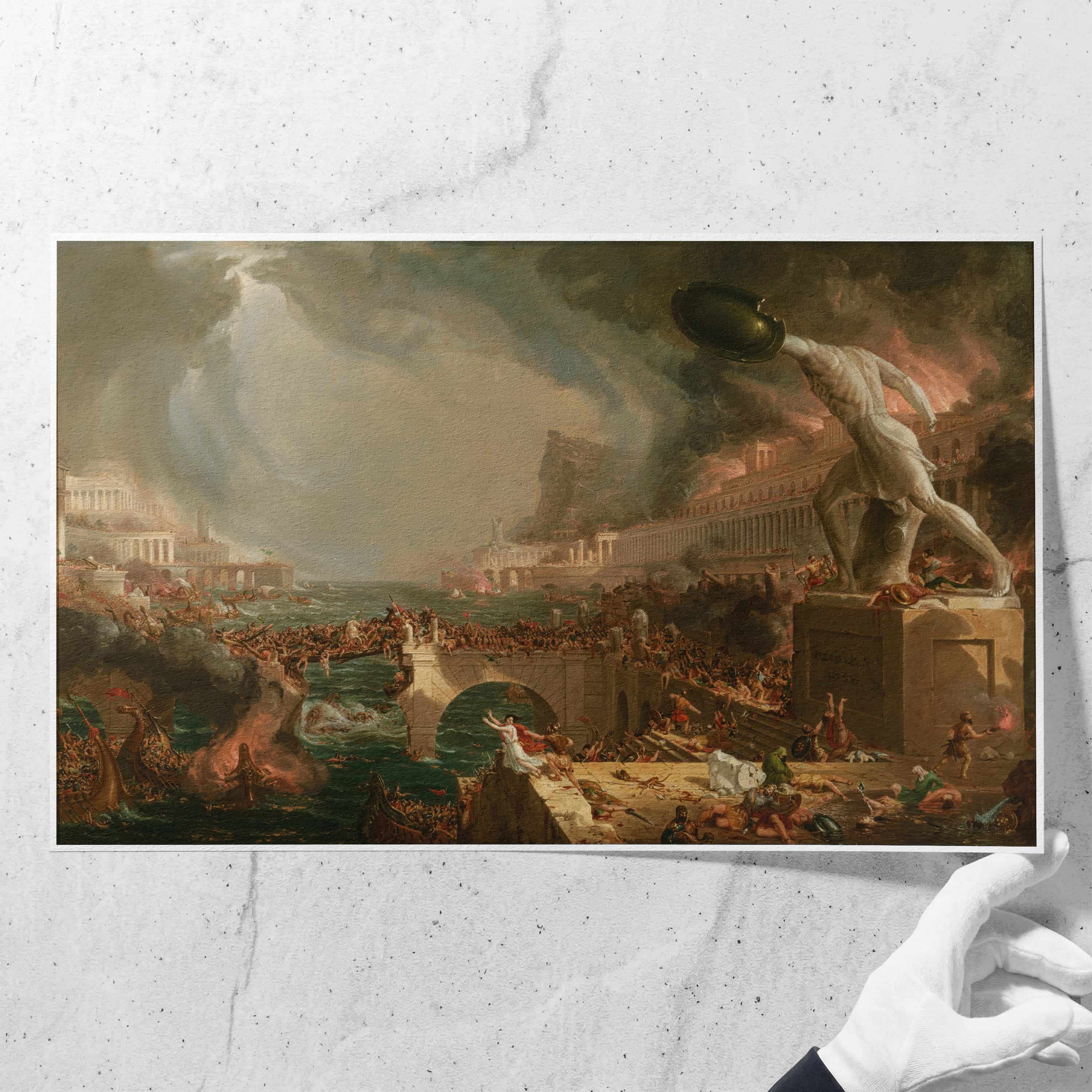 The Course of Empire: Destruction