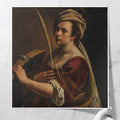 Self Portrait as Saint Catherine of Alexandria