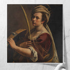Self Portrait as Saint Catherine of Alexandria