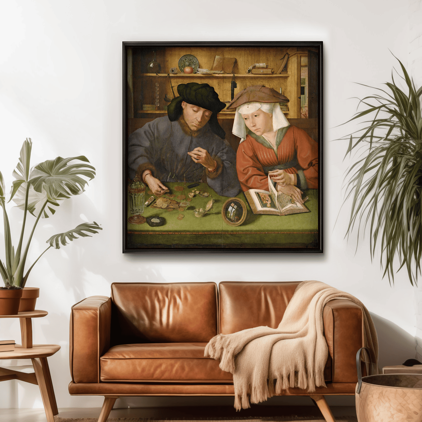 The Money Changer and His Wife