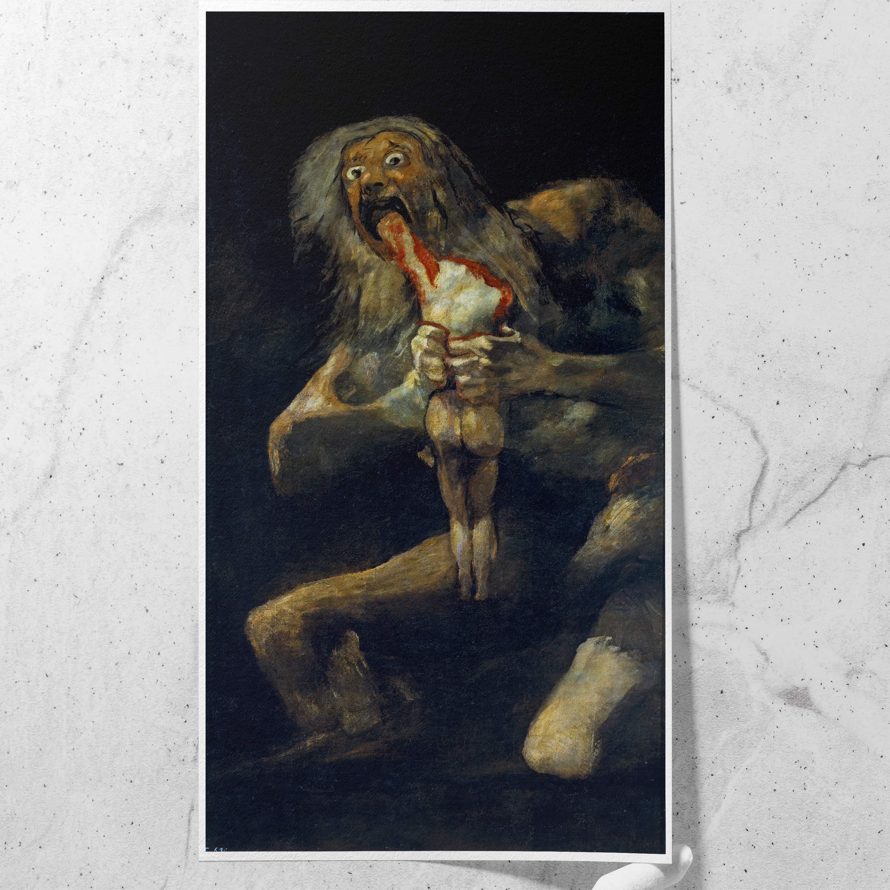 Saturn Devouring His Son