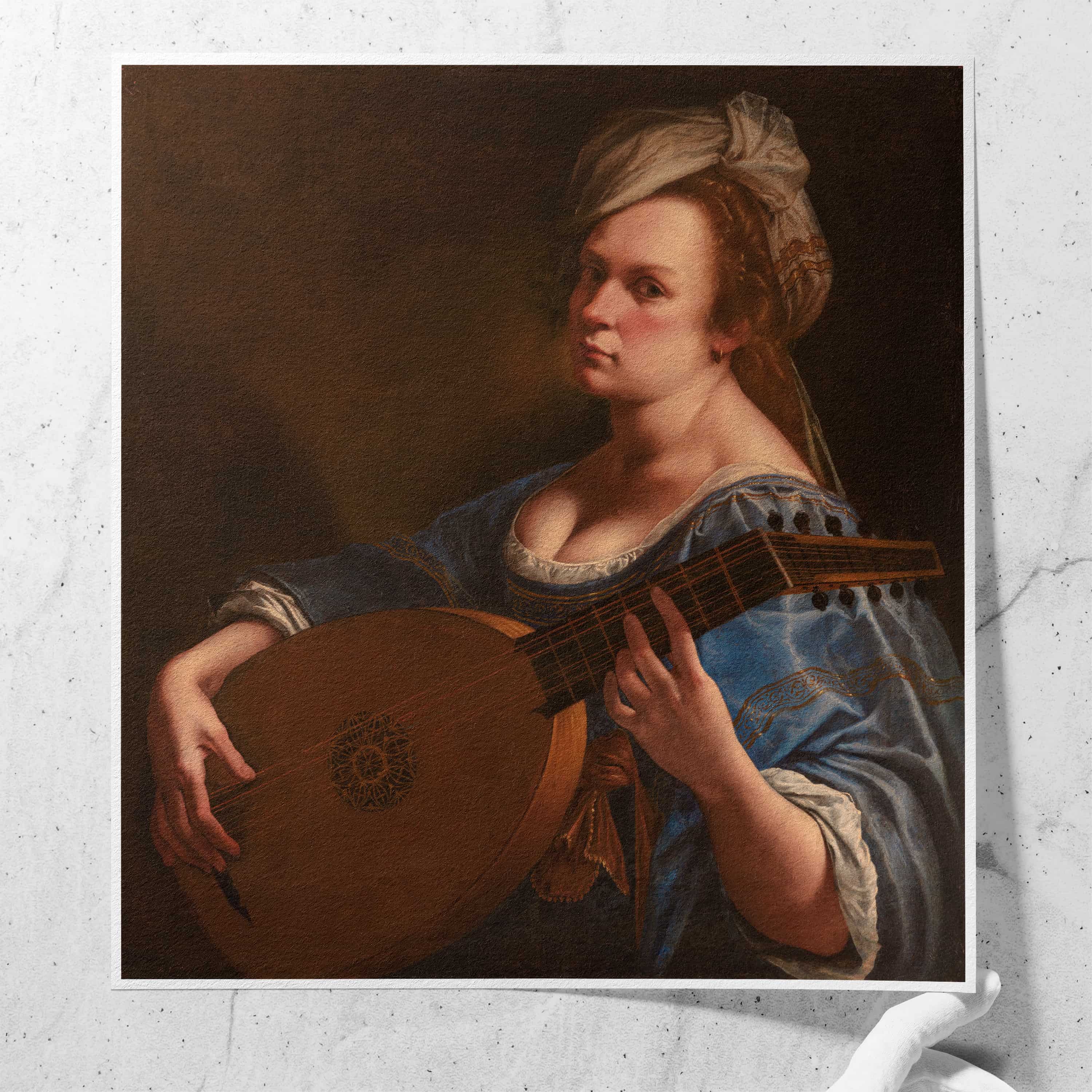 Self-Portrait as a Lute Player