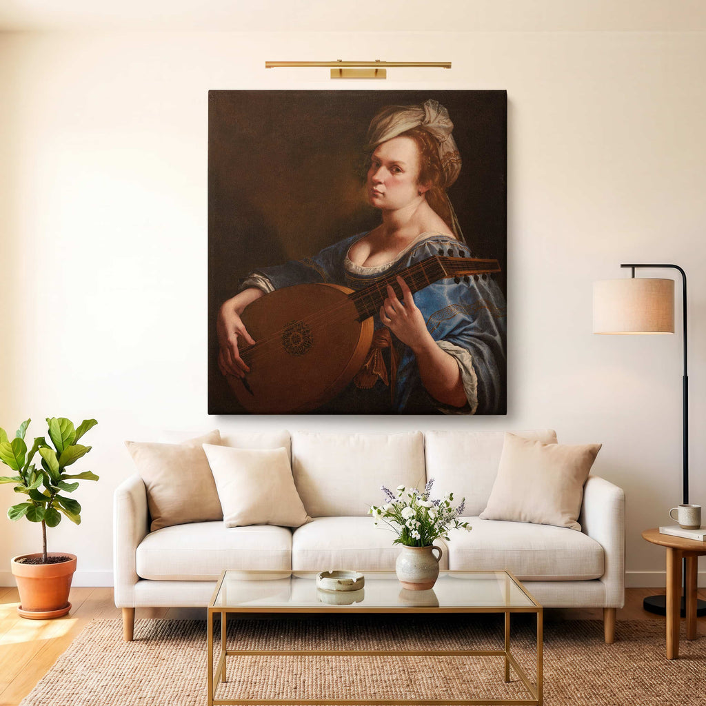 Self-Portrait as a Lute Player