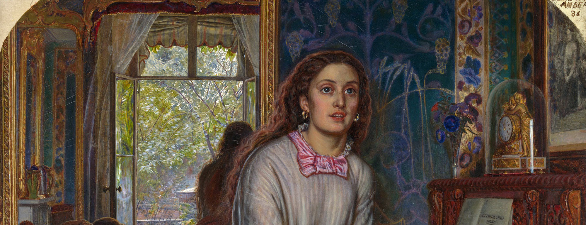 William Holman Hunt banner