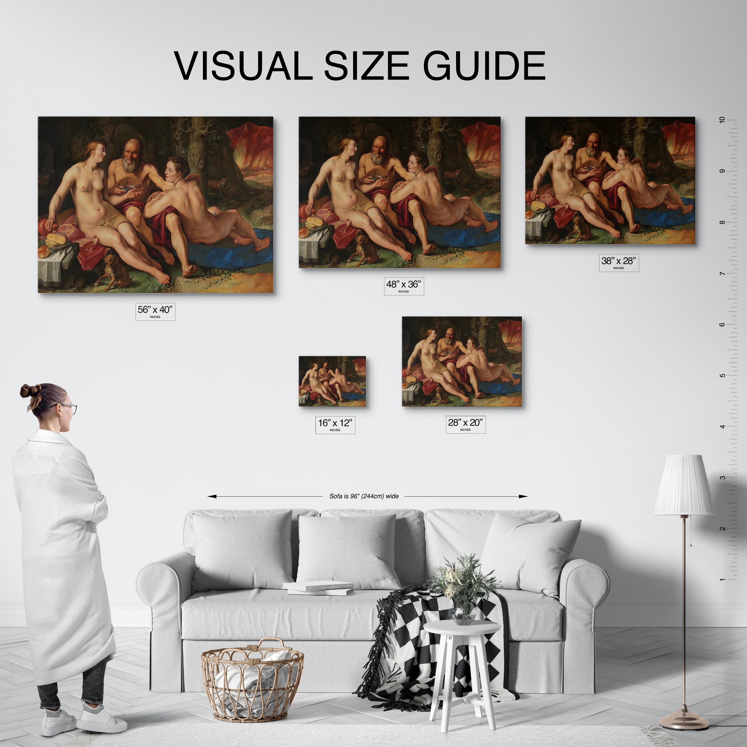 Lot and his daughters