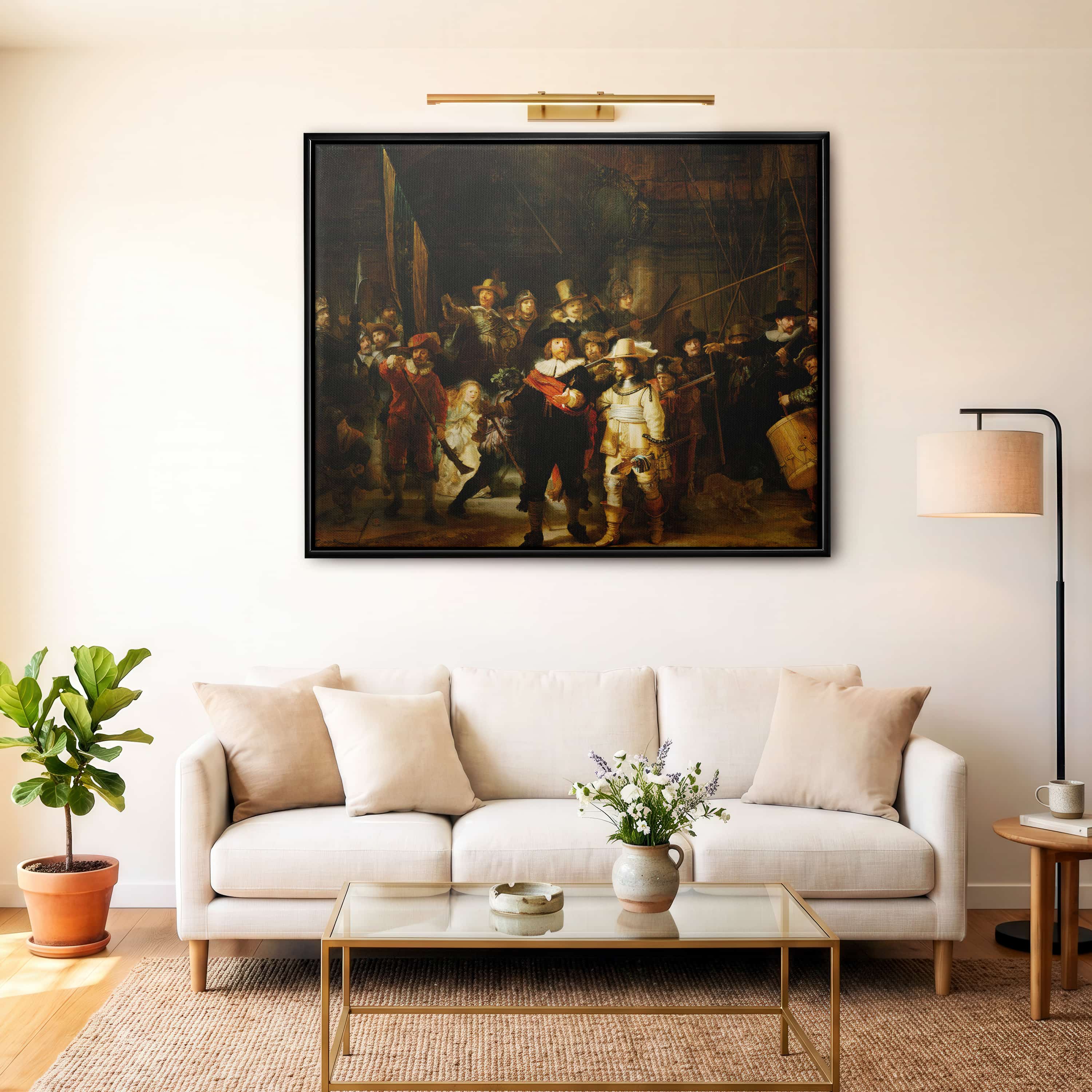 Framed Canvas